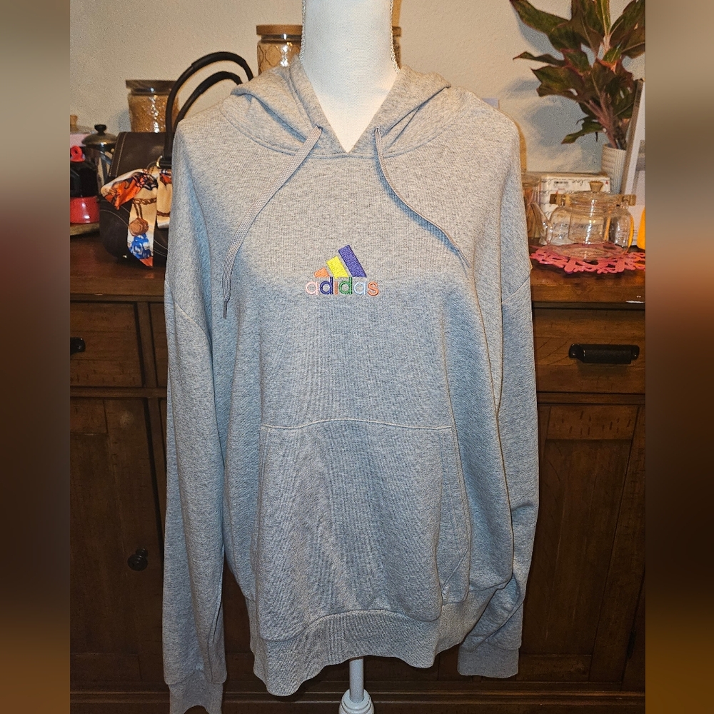 Adidas Grey & Black Track Suit
